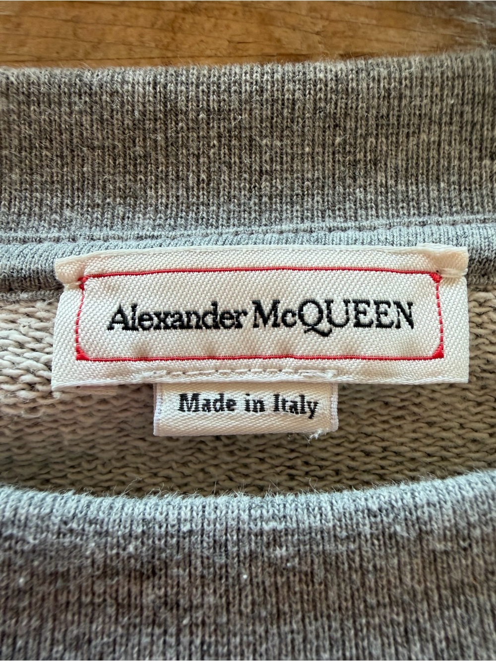 Alexander McQueen Women’s Oversized Graffiti Logo Sweatshirt - Picture 3 of 3